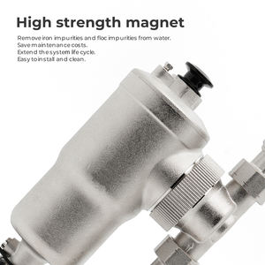 Filtre de chaudière magnétique en laiton IVANCI 22mm pour système magnétique de chauffage central enlèvement des boues en laiton Capture la rouille et autres débris - Product Image 3