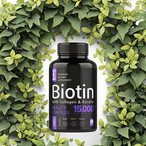 Capsules de biotine, complément alimentaire à base d'ingrédients naturels à base de plantes, sous forme de capsules faciles à consommer pour une utilisation quotidienne - Product Image 3