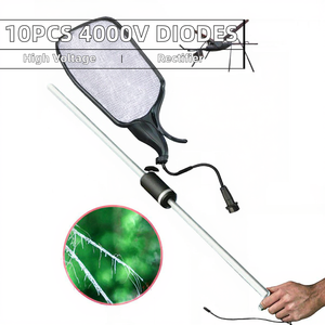Rất nhiều 10 cái điện áp cao 4000V r4000f CHỈNH LƯU silicon <span class=keywords><strong>Diode</strong></span> 200mA thông qua lỗ cho điện muỗi Vỉ Đập và máy sấy tóc - Product Image 2