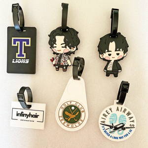 Strength Factory Hochwertige Reisetaschen anhänger Standard größe Rainbow PVC Gepäck anhänger - Product Image 1