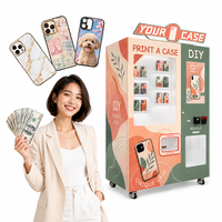 Distributeur automatique de coques de téléphone portable avec impression intégrée pour magasins et centres commerciaux