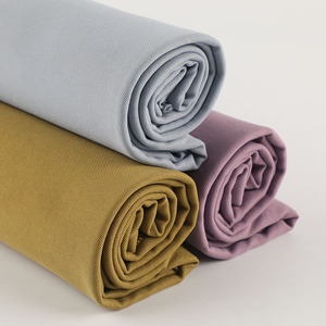 T8 Poplin <b>Fabric</b> 100% Polyester <b>Medium</b> Weight Plain Dyed Quick Dry Apparel Coat Jacket Material - Product Image 2