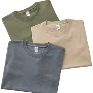Holesale-Camiseta lisa reciclable para hombre, camiseta en blanco con estampado de seda personalizado, camiseta vintage Rock 2023