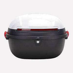 Boîte arrière de moto universelle, étanche, verrouillable, en ABS, coffre supérieur, rangement de bagages, 25L, pour Sprint <span class=keywords><strong>GTS</strong></span> Maxi-Scooters - Product Image 4