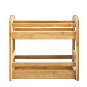Eco Friendly Products 2023 Bamboo Spice Rack Organizer <b>Kitchen</b> Organizer - Product Image 2