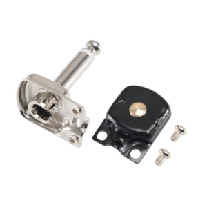 Connecteur <span class=keywords><strong>Jack</strong></span> <span class=keywords><strong>TS</strong></span> sans soudure 6,35 mm, nouveau design, <span class=keywords><strong>mini</strong></span>, petit format, certifié CE, breveté, pour câble DIY d'effets de guitare - Product Image 4