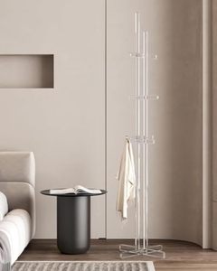 Venta al por mayor de fábrica, diseño moderno, transparente, fácil de montar, perchero acrílico para sala de estar - Product Image 2
