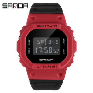 <span class=keywords><strong>Montre</strong></span> Digitale SANDA Style <span class=keywords><strong>G</strong></span> Étanche Antichoc pour Hommes, <span class=keywords><strong>Montre</strong></span> Sport Électronique pour Garçons et Filles, Relogio Masculino, Relogio Mulher - Product Image 6