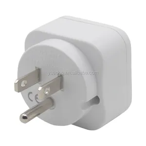 UK to US converter plug adapter with 13A 120V for travel household appliances CE approved