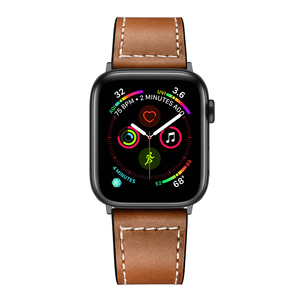 Cintura bracciale classico di lusso per orologio <span class=keywords><strong>Apple</strong></span> 42mm 38mm cinturino in vera pelle per cinturino IWatch 44mm 40mm - Product Image 2