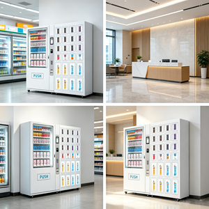 ตู้ล็อกเกอร์อัตโนมัติแบบขายสินค้าอัตโนมัติ พร้อมฟังก์ชั่นจัดเก็บแบบครบวงจร หน้าจอแบบอินเทอร์แอคทีฟ ช่องเปลี่ยนเหรียญ และฟังก์ชั่นกด - Product Image 6