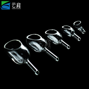 Embudo de Pesaje de Vidrio de 15, 20, 25, 30 mm, Microbarco de Pesaje de Laboratorio para Uso con Aditivos Químicos - Product Image 2