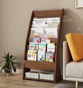 Librero <span class=keywords><strong>de</strong></span> Melamina Moderno y Portátil Personalizado para Escuela, Sala <span class=keywords><strong>de</strong></span> Estar, Oficina o <span class=keywords><strong>Biblioteca</strong></span>, Mueble para Revistas - Product Image 3