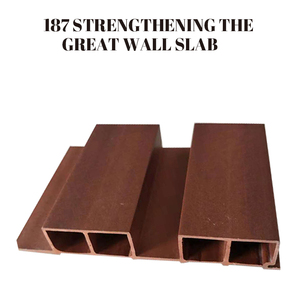 Bán buôn tùy chỉnh trang trí tường Bảng điều khiển lưới tản nhiệt nhựa composite gỗ WPC tường trong nhà Bảng điều khiển - Product Image 2