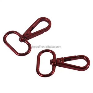 Ivoduff 25Mm Màu Sắc Mới Kẽm Hợp Kim Xoay Clasp Clip Carabiner Kim Loại Snap <span class=keywords><strong>Hook</strong></span> Cho Túi Xách - Product Image 5