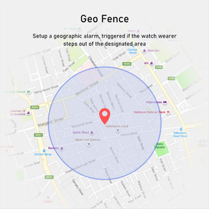 Đồng hồ thông minh SOS, cảnh báo té ngã, định vị địa lý, định vị <span class=keywords><strong>GPS</strong></span>, đo huyết áp, nhịp tim, SpO2, thiết bị theo dõi người cao tuổi - Product Image 5