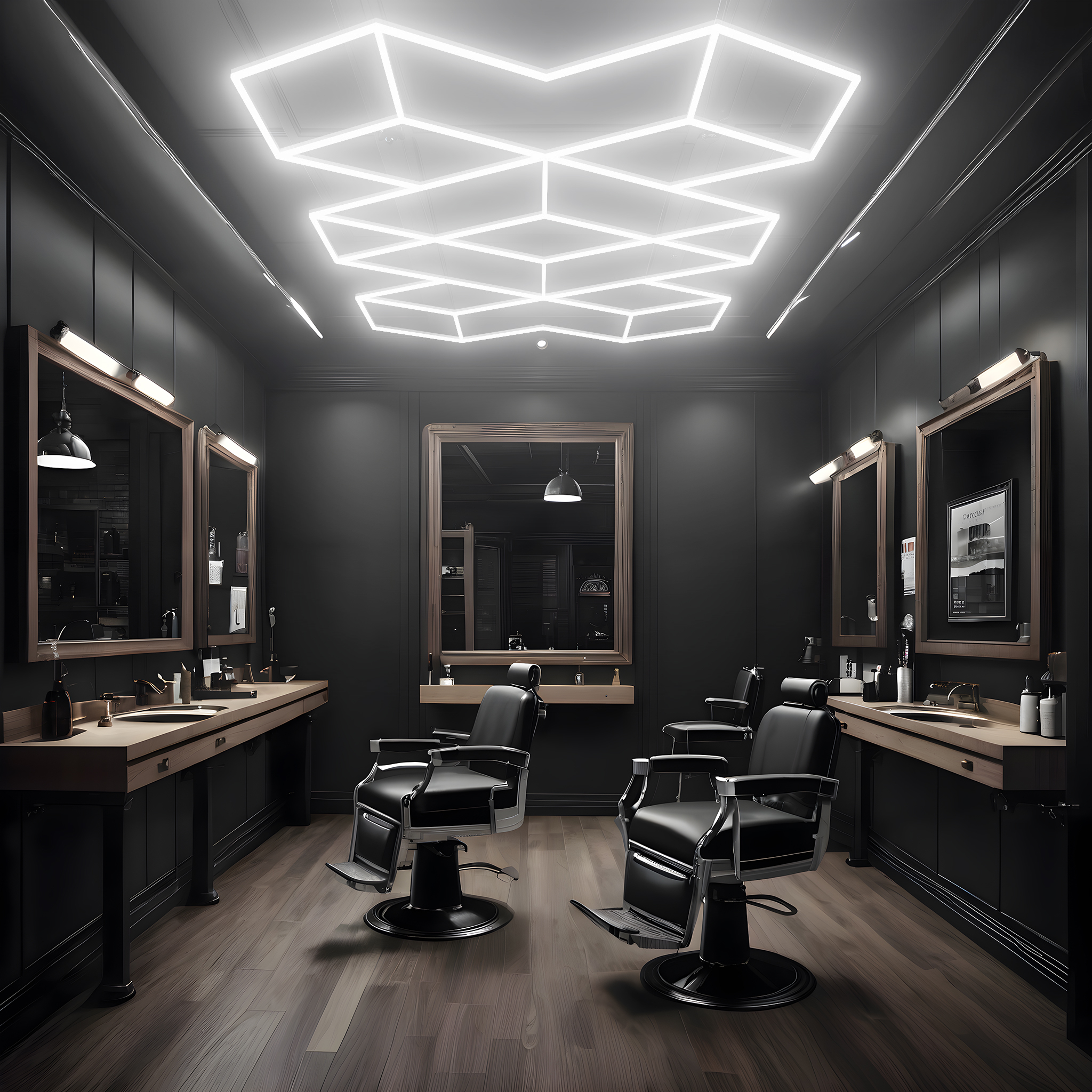Non-Flickering Lighting Diy Assembled Working Interior Lighting Modern Design for Home