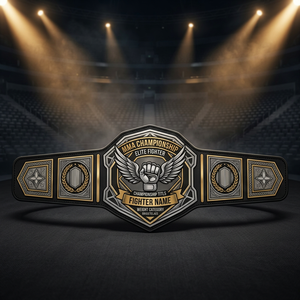 เข็มขัดแชมป์โลกศิลปะการต่อสู้แบบผสมผสาน (MMA) ระดับโลก แบบกำหนดเองได้ สำหรับนักสู้ชั้นยอด ขนาดผู้ใหญ่ - Product Image 3