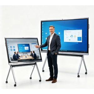 Pizarra Interactiva Inteligente con Pantalla de 75 Pulgadas 4K UHD, 20 Puntos de Contacto, Android 14 y <span class=keywords><strong>OPS</strong></span> para Negocios y Educación en el Aula (OEM/ODM) - Product Image 6