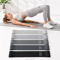 Bandas de Resistencia de Goma Premium, Juego de Bandas de Resistencia para Yoga, Bandas de Ejercicio para Gimnasio, OEM