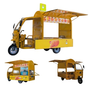 Camion de restauration rapide à vendre en Chine - Camion de crème glacée mobile avec construction en acier inoxydable, taille personnalisable, utilisation en extérieur - Product Image 5
