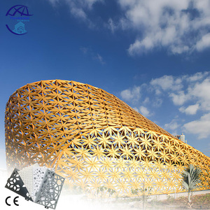 Pannello <span class=keywords><strong>in</strong></span> <span class=keywords><strong>Alluminio</strong></span> Perforato Decorativo per Facciate Esterne di Ville Moderne - Product Image 1