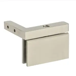 Similar to CRL A010L solid forged brass Wall Mount Top Left Hand Pivot Hinge for shower glass door
