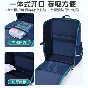 ZMBABY Cartoon <b>School</b> <b>Backpack</b> 18 In Waterproof Large Capacity For Boys Grades 1-3 Elementary Students - Product Image 5