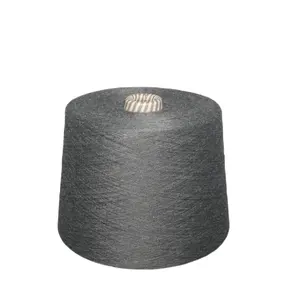 Fil filé 100% polyester de haute qualité écologique pour la production de chaussettes à tricoter à la main