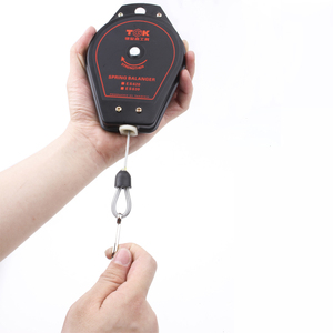 ES620 Retractable Spring Balancer Wire Rope Measuring <strong>Tool</strong> <strong>Hook</strong> Frame Return Spring Safety Compression Weighing Spring Scale - Product Image 5