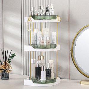 <span class=keywords><strong>Étagère</strong></span> rotative <span class=keywords><strong>à</strong></span> 360 ° | SEBS antidérapant | Support de rangement durable en PET + ABS - Product Image 4