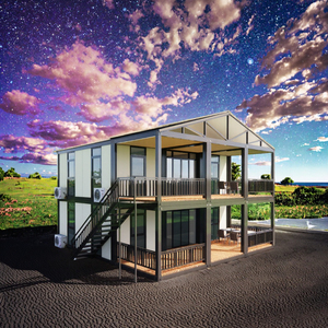 Prefab nhà 2 câu chuyện <span class=keywords><strong>container</strong></span> nhà hiện đại <span class=keywords><strong>Modular</strong></span> có thể tháo rời <span class=keywords><strong>container</strong></span> Nhà Giá khách sạn sang trọng 2 3 phòng ngủ 20 40 feet biệt thự - Product Image 2