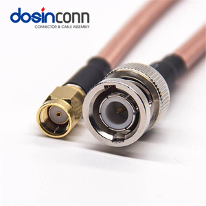RP-<span class=keywords><strong>SMA</strong></span> Nam để BNC cắm nam đảo ngược cực <span class=keywords><strong>SMA</strong></span> RF kết nối cho RG174 rg316 rg178 RG58 lmr100 lmr195 cáp đồng trục 50ohm - Product Image 2