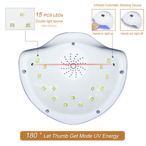 Sun — <span class=keywords><strong>lampe</strong></span> <span class=keywords><strong>uv</strong></span> led pour ongles, sèche-ongles gel automatique, séchage <span class=keywords><strong>uv</strong></span> pour acrylique, modèle Sun X7 - Product Image 5