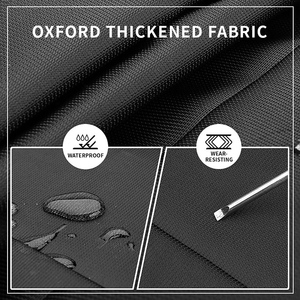 Nouvelle couverture de moto tout temps 210D/<span class=keywords><strong>420D</strong></span> Protection contre la poussière UV intérieure/extérieure avec pare-soleil et sac étanche emballé - Product Image 4