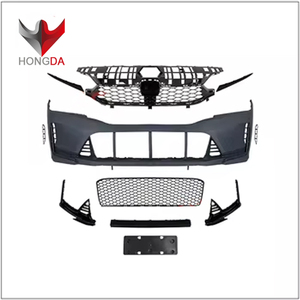 Pare-chocs de voiture en plastique PP GEN 11 grilles de voiture becquet 2022 pour <span class=keywords><strong>Honda</strong></span> <span class=keywords><strong>civic</strong></span> berline calandre <span class=keywords><strong>type</strong></span> <span class=keywords><strong>R</strong></span> pare-chocs avant TR calandre - Product Image 2