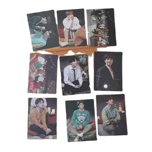 10/13 unids/set KPOP Hot Idol 8th Anniversary Festa 4-cuts Bookmark Photocards JK V Jin moda postales Fans colección de cumpleaños