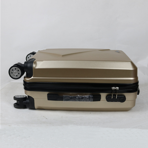 Factory Wholesale 20 24 Inch Custom Logo <strong>Suitcase</strong> Gold Luggage <strong>Blue</strong> <strong>Suitcase</strong> - Product Image 3