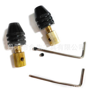 Portabrocas de latón Mr Drill, mini portabrocas sin llave de 0.3-3.4mm con vástago recto para máquina perforadora - Product Image 2