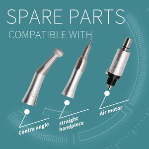 Equipo eléctrico de odontología TJDent, pieza de mano de Metal de baja velocidad, 2 agujeros, 4 agujeros, Kits de herramientas de pulido de dientes, Motor de aire, contraángulo - Product Image 5