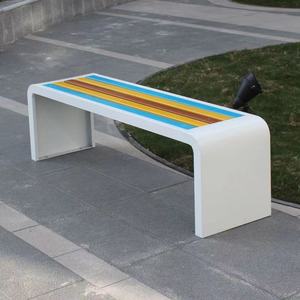 Banco de Jardín de Hierro Fundido y Madera para Exteriores - Product Image 5