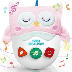 Nouveau-né bébé musical allumer hibou jouets doux animaux en peluche jouets en peluche pour 6 à <span class=keywords><strong>12</strong></span> <span class=keywords><strong>mois</strong></span> infantile bébé cadeaux - Product Image 6