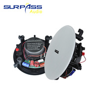 CR525 Offre Spéciale meilleure qualité sonore 5.25 pouces système de cinéma maison 30W haut-parleur de plafond coaxial bidirectionnel sans cadre