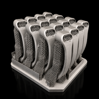 Componentes de Cuchillas Aeroespaciales Refrigeradas por Lattice, Impresión 3D en Metal para Sistemas de Alta Temperatura