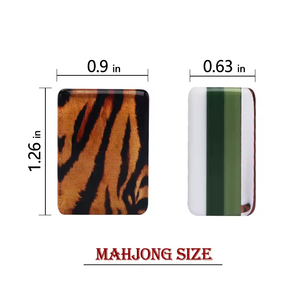 Hot Sale Luxury New Design Stripes Lightweight Four Layer 160 Piece Acrylic 4-Player American Mahjong Tile Set <b>Entertainment</b> - Product Image 3