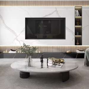 Niche au sol EX626 Art Déco en acier inoxydable étanche avec étagère en verre pour l'intérieur des halls d'hôtel - Product Image 4