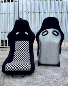 Siège de course universel compatible avec Recaro Pole Competition, siège de voiture personnalisé en couleur pour Ford MK8 Chevrolet Corvette C7 - Product Image 3