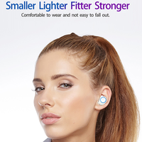 Headset Bluetooth Nirkabel In-Ear Berkualitas untuk Komputer, Ponsel Pintar, dan Telepon Seluler