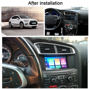 ZWNAV 7 "4 + 64G <span class=keywords><strong>Android</strong></span> 9,0 REPRODUCTOR DE DVD Multimedia para coche para Citroen C4 C4L DS4 2012-016 GPS para coche Audio Radio Estéreo Unidad Principal - Product Image 2