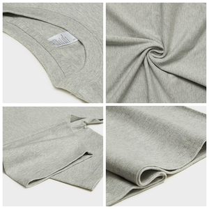 T-shirt Oversize da Uomo con Spalle Cadenti, di Alta Qualità, Vuota per Stampa Serigrafica, Disponibile all'Ingrosso per Produttori di Abbigliamento - Product Image 2